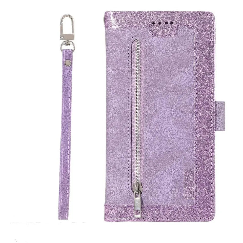 GearWithLove™ Luxury Zipper Wallet Phone Case for iPhone