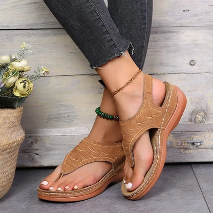 GearWithLove™ CloudStep Low-Wedge Orthopedic Comfort Sandals