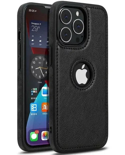 Slim Luxury Leather Case Cover for iPhone
