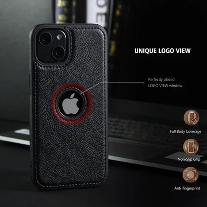 Slim Luxury Leather Case Cover for iPhone