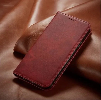 GearWithLove™ Luxury Classic Magnetic Flip Wallet Case for iPhone