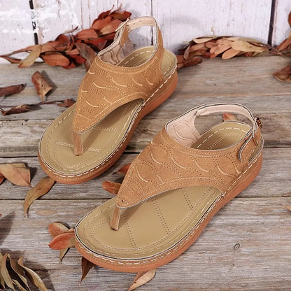 GearWithLove™ CloudStep Low-Wedge Orthopedic Comfort Sandals