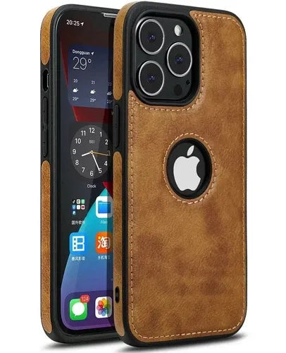 Slim Luxury Leather Case Cover for iPhone