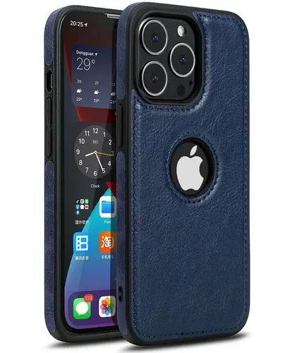 Slim Luxury Leather Case Cover for iPhone