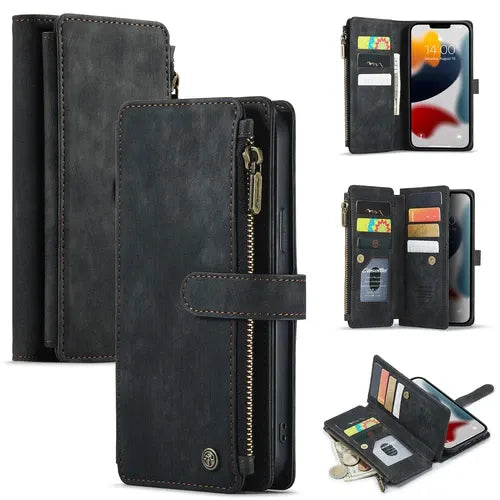 GearWithLove™ Luxury Signature Wallet Flip Case for iPhone