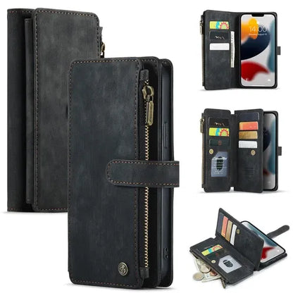 GearWithLove™ Luxury Signature Wallet Flip Case for iPhone