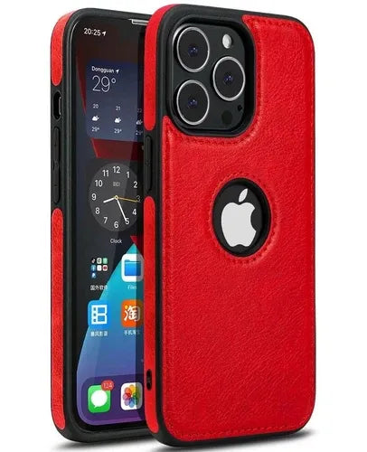 Slim Luxury Leather Case Cover for iPhone