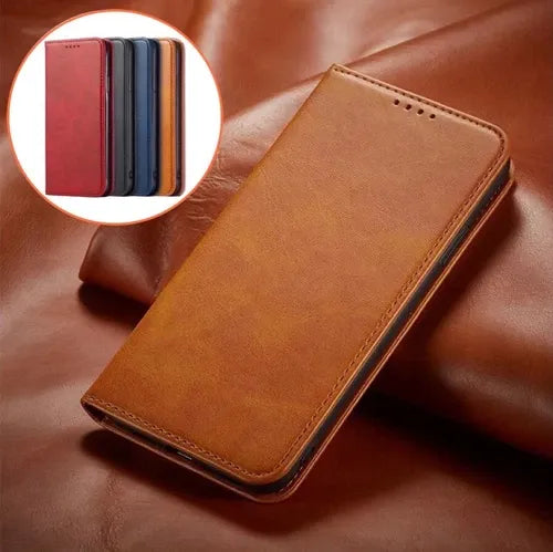 GearWithLove™ Luxury Classic Magnetic Flip Wallet Case for iPhone
