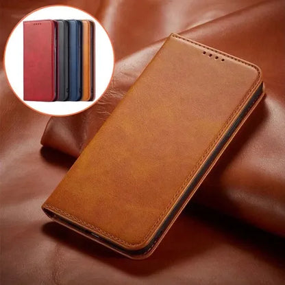GearWithLove™ Luxury Classic Magnetic Flip Wallet Case for iPhone