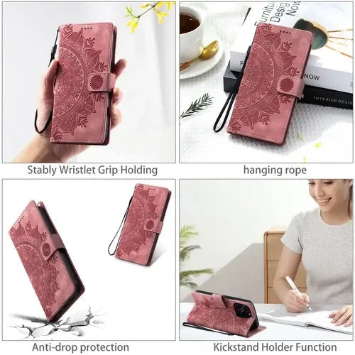 GearWithLove™ Luxury Mandala Wallet Case for iPhone