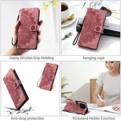 GearWithLove™ Luxury Mandala Wallet Case for iPhone