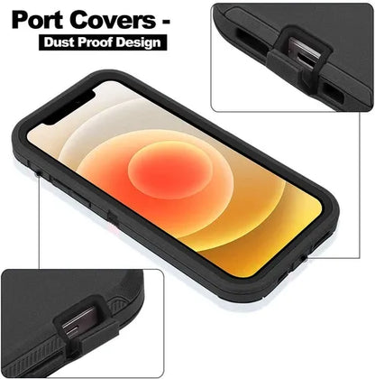 GearWithLove™ Heavy Duty 360° Shockproof Case for iPhone