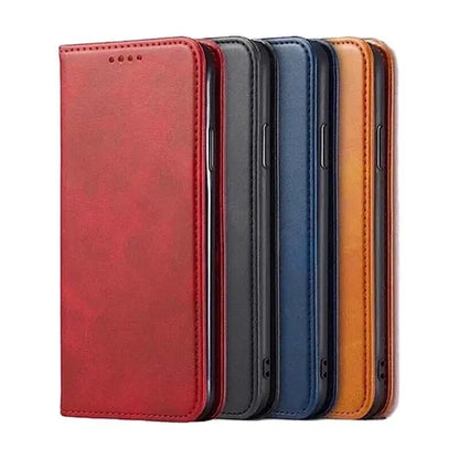 GearWithLove™ Luxury Classic Magnetic Flip Wallet Case for iPhone