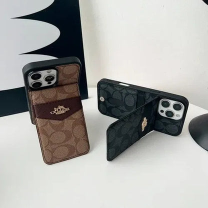 GearWithLove™ Luxury Designer Pattern Wallet Case for iPhone