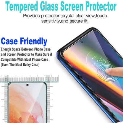 Samsung Wallet Case + Tempered Glass