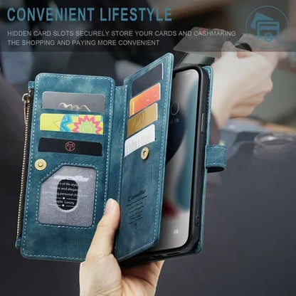 GearWithLove™ Luxury Signature Wallet Flip Case for iPhone