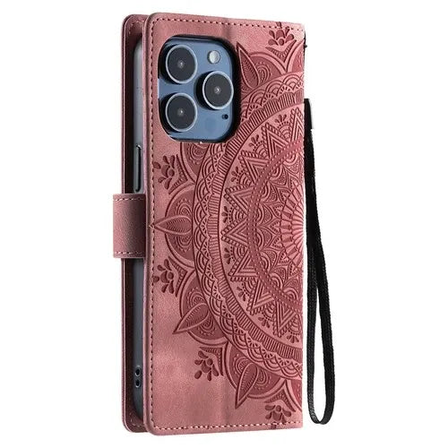 GearWithLove™ Luxury Mandala Wallet Case for iPhone