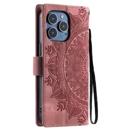 GearWithLove™ Luxury Mandala Wallet Case for iPhone
