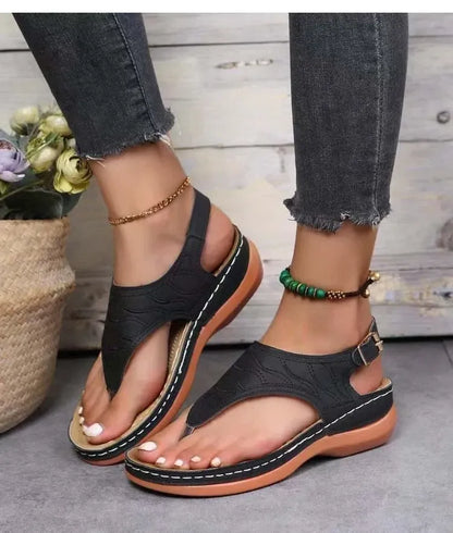 GearWithLove™ CloudStep Low-Wedge Orthopedic Comfort Sandals