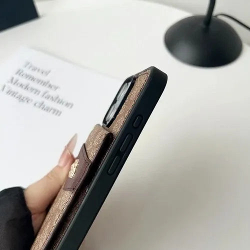 GearWithLove™ Luxury Designer Pattern Wallet Case for iPhone