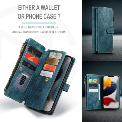 GearWithLove™ Luxury Signature Wallet Flip Case for iPhone