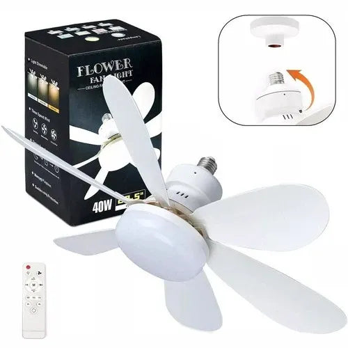 GearWithLove™ SocketBreeze 2-in-1 Fan Light