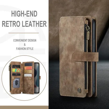 GearWithLove™ Luxury Signature Wallet Flip Case for iPhone