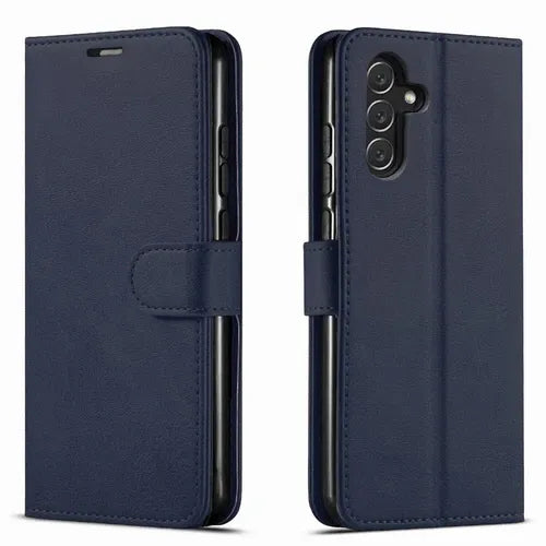 Samsung Wallet Case + Tempered Glass