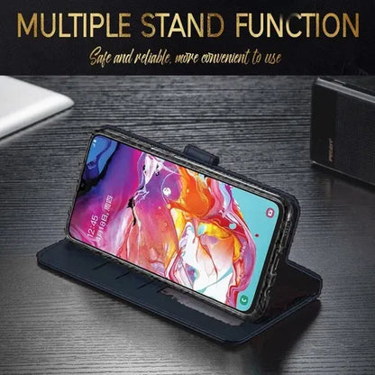 Samsung Wallet Case + Tempered Glass
