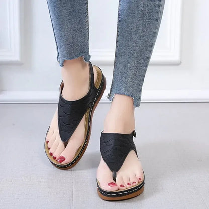 GearWithLove™ CloudStep Low-Wedge Orthopedic Comfort Sandals