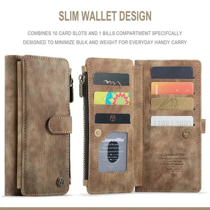 GearWithLove™ Luxury Signature Wallet Flip Case for iPhone