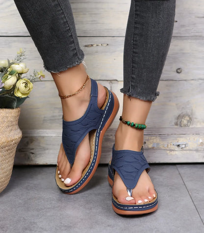 GearWithLove™ CloudStep Low-Wedge Orthopedic Comfort Sandals