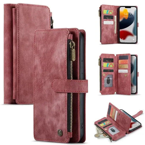 GearWithLove™ Luxury Signature Wallet Flip Case for iPhone