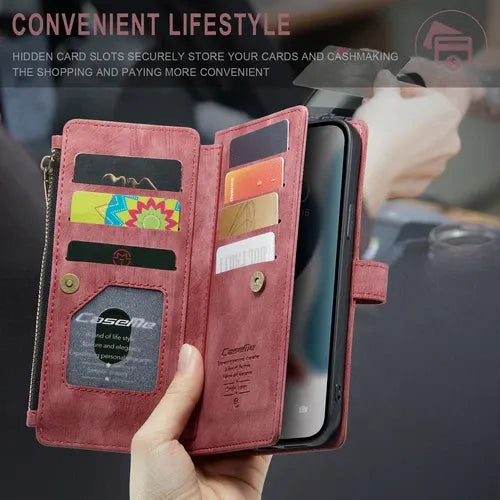 GearWithLove™ Luxury Signature Wallet Flip Case for iPhone