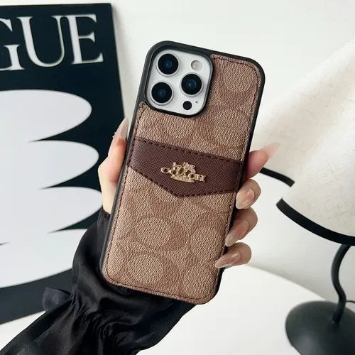 GearWithLove™ Luxury Designer Pattern Wallet Case for iPhone