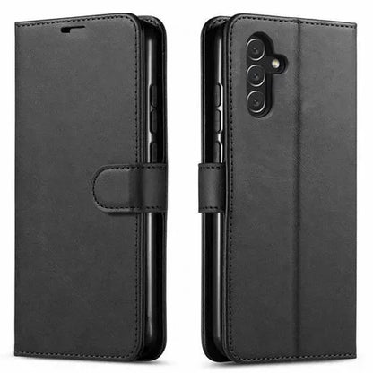 Samsung Wallet Case + Tempered Glass