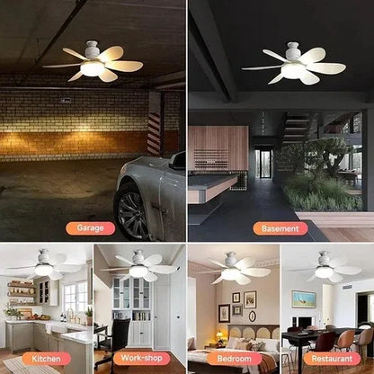 GearWithLove™ SocketBreeze 2-in-1 Fan Light