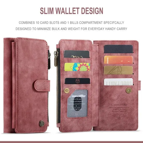 GearWithLove™ Luxury Signature Wallet Flip Case for iPhone