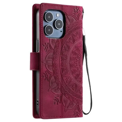 GearWithLove™ Luxury Mandala Wallet Case for iPhone