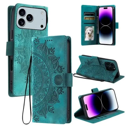 GearWithLove™ Luxury Mandala Wallet Case for iPhone