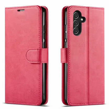Samsung Wallet Case + Tempered Glass
