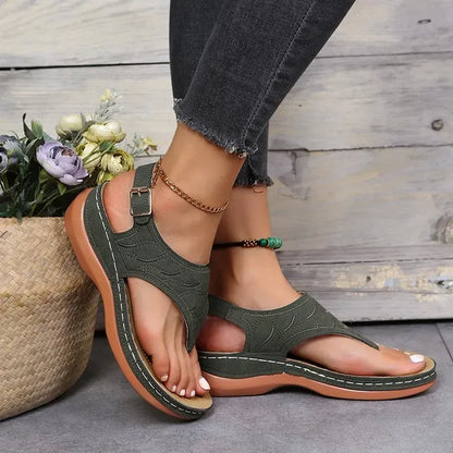 GearWithLove™ CloudStep Low-Wedge Orthopedic Comfort Sandals