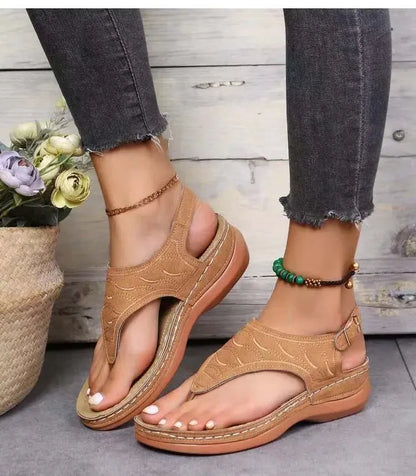 GearWithLove™ CloudStep Low-Wedge Orthopedic Comfort Sandals