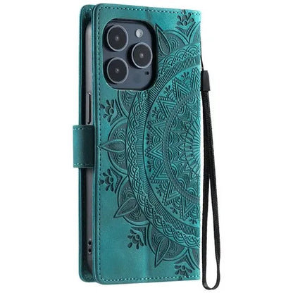 GearWithLove™ Luxury Mandala Wallet Case for iPhone