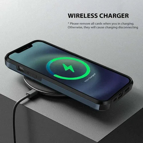 GearWithLove™ Luxury Slim Card Slider Wallet Case for iPhone