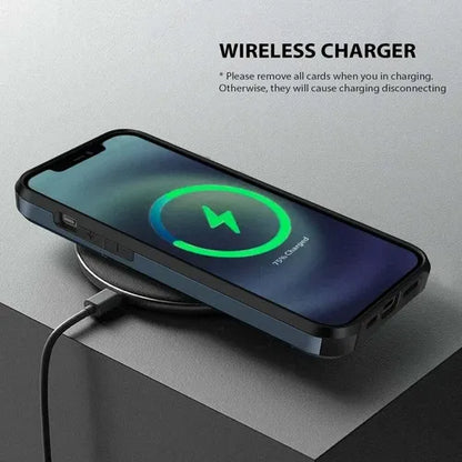 GearWithLove™ Luxury Slim Card Slider Wallet Case for iPhone