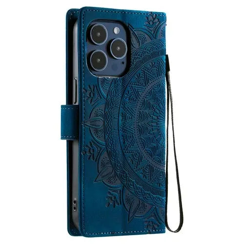 GearWithLove™ Luxury Mandala Wallet Case for iPhone