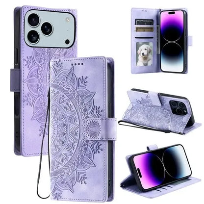 GearWithLove™ Luxury Mandala Wallet Case for iPhone
