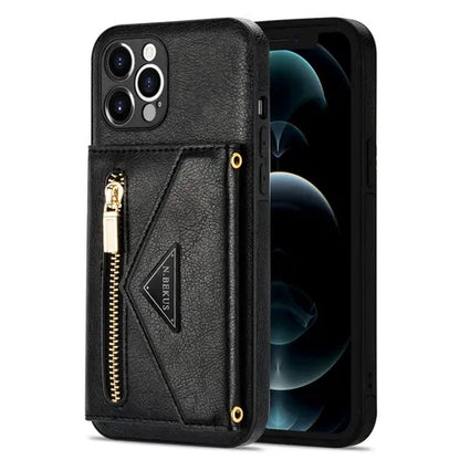 GearWithLove™ Luxury Crossbody Wallet Phone Case for iPhone