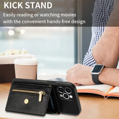 GearWithLove™ Luxury Crossbody Wallet Phone Case for iPhone